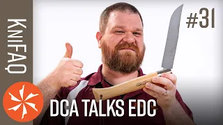 KnifeCenter FAQ #31: DCA’s EDC? + BBQ Knives, How To Store Automatic Knives, LIGHTNING ROUND, More!