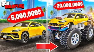 ОБНОВЛЕНИЕ - ЧИП ТЮНИНГ! ПРОКАЧАЛ ВЕСЬ СВОЙ АВТОПАРК НА 20.000.000$! (GTA 5 RP)