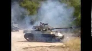 M18 Hellcats in Action during filming of "The Void"