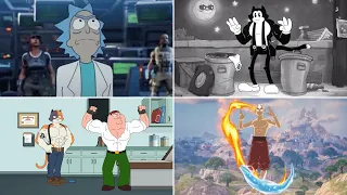 Evolution of Cartoons in Fortnite Trailers, Shorts & Cutscenes