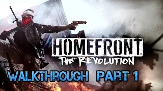 Xbox One Homefront The Revolution Walkthrough Part 1 1080p  No Commentary