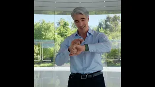 Apple Event - WWDC 2022 - Intro Transition - Craig Federighi