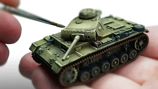 Painting TINY TANKS: Flames of War Panzer III