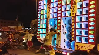 Carreata do flamengo campeao da libertadores 2019 com paredão gigante!!! Itabaiana se pt2