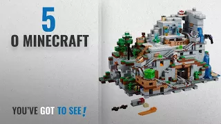 Top 10 O Minecraft [2018]: LEGO Minecraft The Mountain Cave 21137 Building Kit (2863 Piece)