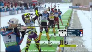 Biathlon World Championships 2012 - Women 12,5 km mass start (full race)