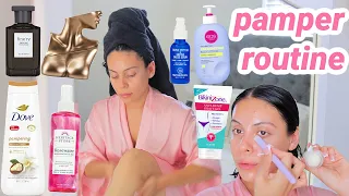 Summer Pamper Routine 😊🫧 (everything shower, feminine hygiene, body care, & more!)