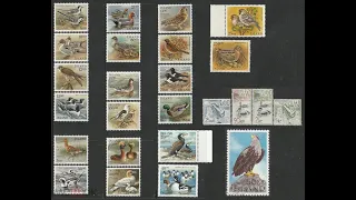 Обзор на распаковку почтовых марок - Почтовые марки Исландии 1958, 1959, 1966, 1986-1991, 1995, 1996