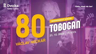 Václav Neckář 80 - narozeninový Tobogan z divadla Rokoko