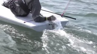 How to Sail - Single Handed Beach Recovery: Part 3 of 5: Cross shore wind