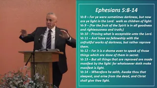 Walking in the Light (Ephesians 5:8-14) - 1.17.2021 AM Service