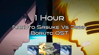 OST NARUTO & SASUKE VS JIGEN - 1 Hour Channel Boruto Soundtrack Eps 204