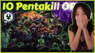 10 PENTAKILL and I STOLE THE LOBBY | TFT Set 10