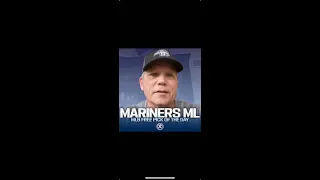 Free Pick MLB ⚾️ from Coach Rick YLose and this old man loves the Seattle Mariners  Money Line