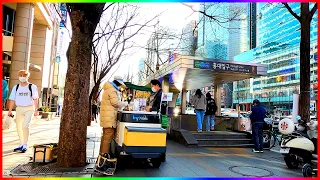 [4k] 4월 홍대 스트릿 Walking in Hongdae, Seoul Korea, 2021-04 弘大
