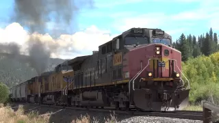 Railfanning The Moffat Route September 2015