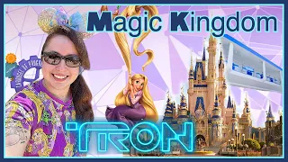 WALT DISNEY WORLD Vlog 🇺🇸 Day 2 | Magic Kingdom & TRON FAIL | March 2023