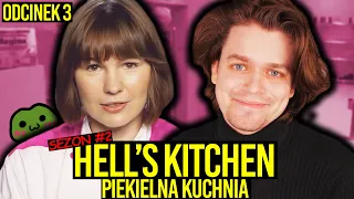 AWIĘC OGLĄDA DRUGI SEZON HELL'S KITCHEN - 🔥 TRZECI ODCINEK PIEKIELNEJ KUCHNI 🔥