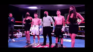 Yohansen Álvarez sobrino deCANELO pelea en tijuana. 1er round KO.