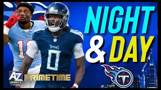 Calvin Ridley & Treylon Burks highlight night-and-day difference in Titans WR group