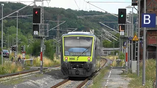 Coburg Creidlitz: ICE92 & ICE1092 aus Wien & München, Agilis RB24, RE19 m. Vectron & RE49 m. Talent2