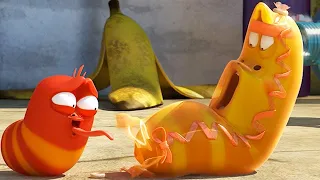 LARVA - cócegas | 2018 Filme completo | Dos desenhos animados | Cartoons Para Crianças