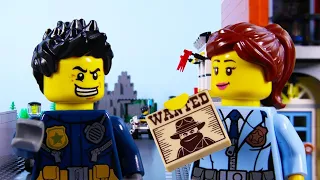 LEGO City Police Hunt  STOP MOTION | LEGO Police: Catch the Wanted Crook | Billy Bricks Compilations