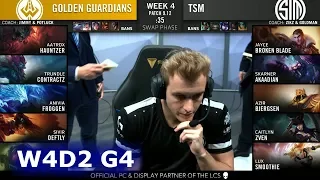 GGS vs TSM | Week 4 Day 2 S9 LCS Summer 2019 | Golden Guardians vs TSM W4D2