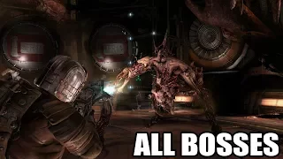 Dead Space 2 - All Bosses (With Cutscenes) HD