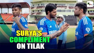 What is Suryakumar's biggest observation after watching Tilak Varma bat in 3rd T20I in Guyana? |