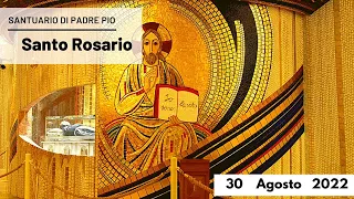 🔴 Santo Rosario - 30 agosto 2022 (fr. Carlo M. Laborde)