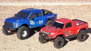 NEW DRiVER MOE on TRAIL for the FIRST TIME! 1/8 F150 vs 1/10 F150 - FORD | RC ADVENTURES!
