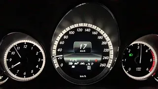Mercedes E350 Diesel 265 hp 0-100 km/h