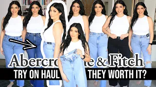 Do Abercrombie & Fitch Jeans Live Up to the Hype? | Honest Try-On Haul