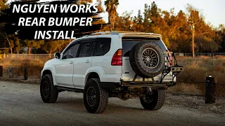 Installing Nguyen Works Rear Bumper on my Lexus GX470 (With Crossmember)