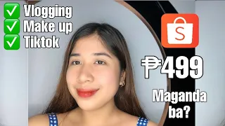 MURANG RING LIGHT FROM SHOPEE | Sophia Molina