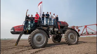 Демонстрація Case IH Patriot 3330 Aim Command Flex Самохідного Обприскувача на полях IMK