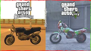 GTA San Andreas vs GTA Online (BF 400 Comparison)