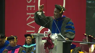 Civil rights attorney Ben Crump delivers inspirational speech at NCCU graduation