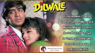 Dilwale Movie All Songs||Ajay DevganRaveena Tandon - Sunil Shetty| Music Hits ||