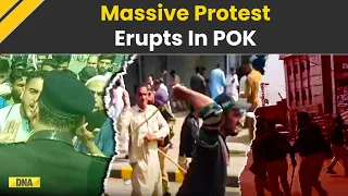 Huge Protest Jolts POK As Angry Locals Hit The Street Over High Inflation, Police Resort To Force