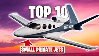 Top 10 Smallest Private Business Jets 2022-2023 (Cirrus Vision Jet, Honda Jet, Citation CJ4)