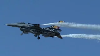 Lockheed Martin F-16A Fighting Falcon - RIAT 2015 (HD)