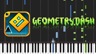 Geometry Dash - Level 12 - Theory of Everything [Synthesia Tutorial]