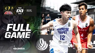Chinese Taipei vs Tahiti | Men | Full Game | FIBA 3x3 Asia Cup 2023