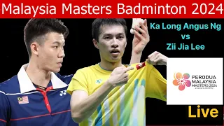 BWF Malaysia Masters Badminton 2024 Live Score Watch Along. Malaysia Open Zii Jia Lee/Ng Ka L Angus