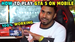 TECHNO GAMERZ HOW TO PLAY GTA 5 ON MOBILE | TECHNO GAMERZ | UJJWAL GAMER