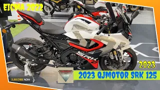 2023 QJmotor SRK 125 Walkaround EICMA 2022 Fiera Milano Rho