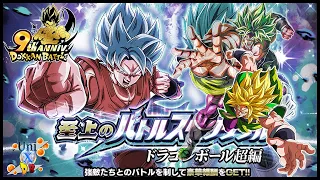 9th Anni LR Broly vs Blue Zone SSG Goku! A Stage With A TWIST! Dragon Ball Z Dokkan Battle!