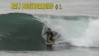 KH: Bodyboarding DAWNIE in BALI, Indonesia. DROPKNEE and Spins.